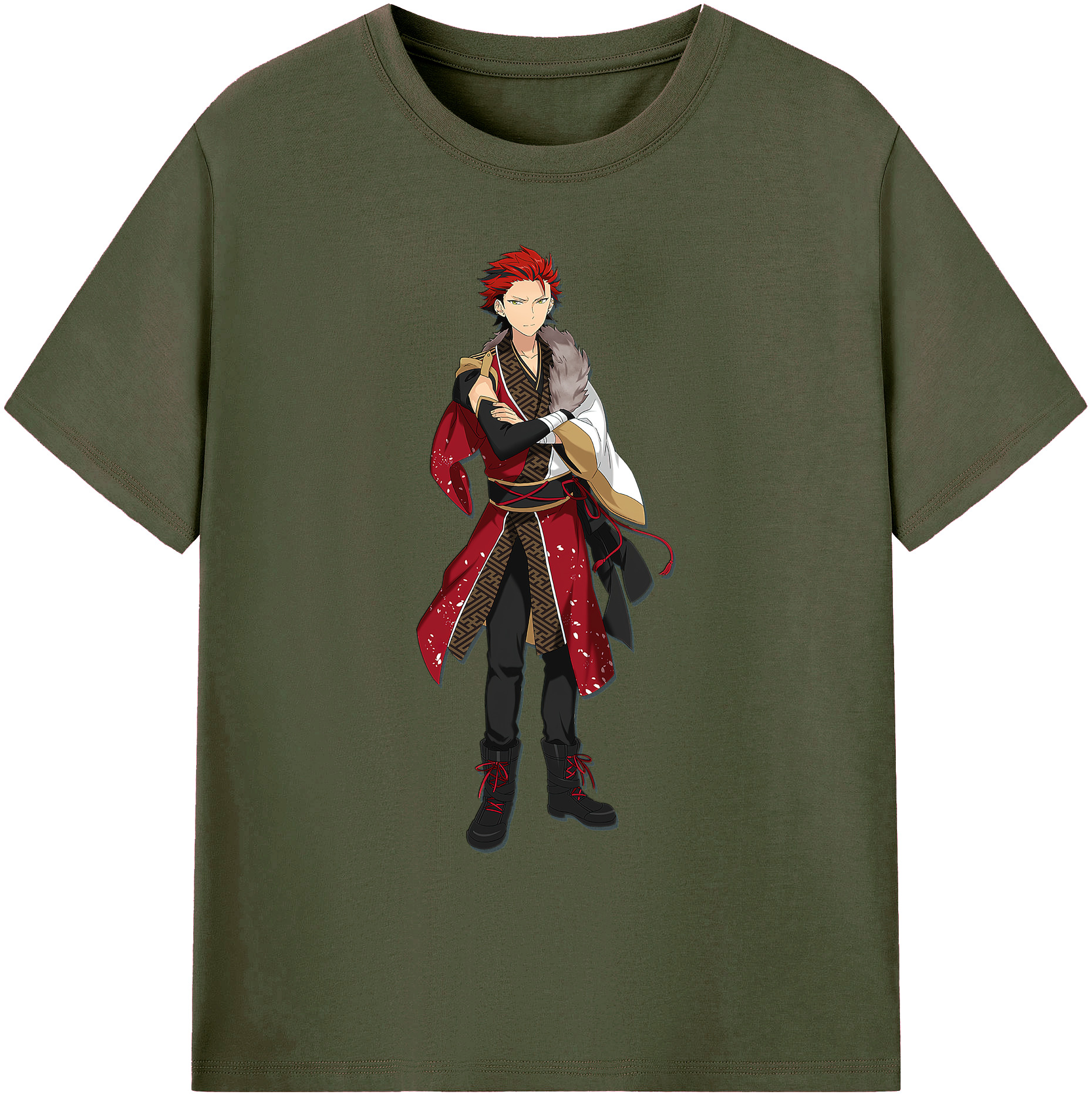 （画像用） あんさんぶるスターズ! Ensemble Stars 綿100％ メンズ半袖Tシャツ｜肌触りやわらか＆通気性